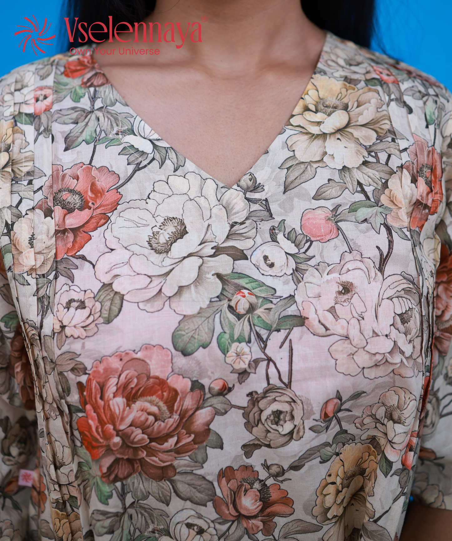 Cotton Short Top - Beige