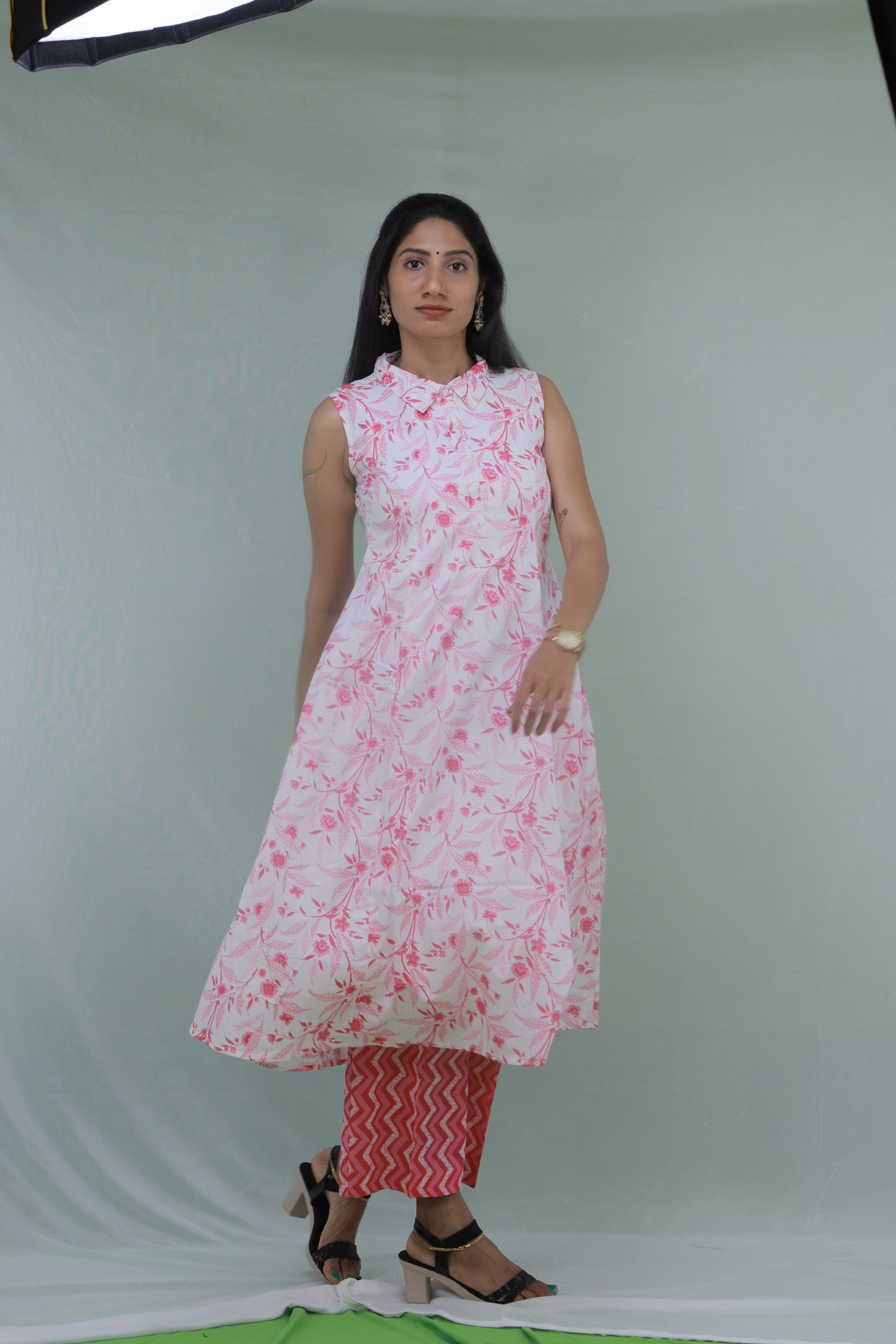 White & Pink Floral