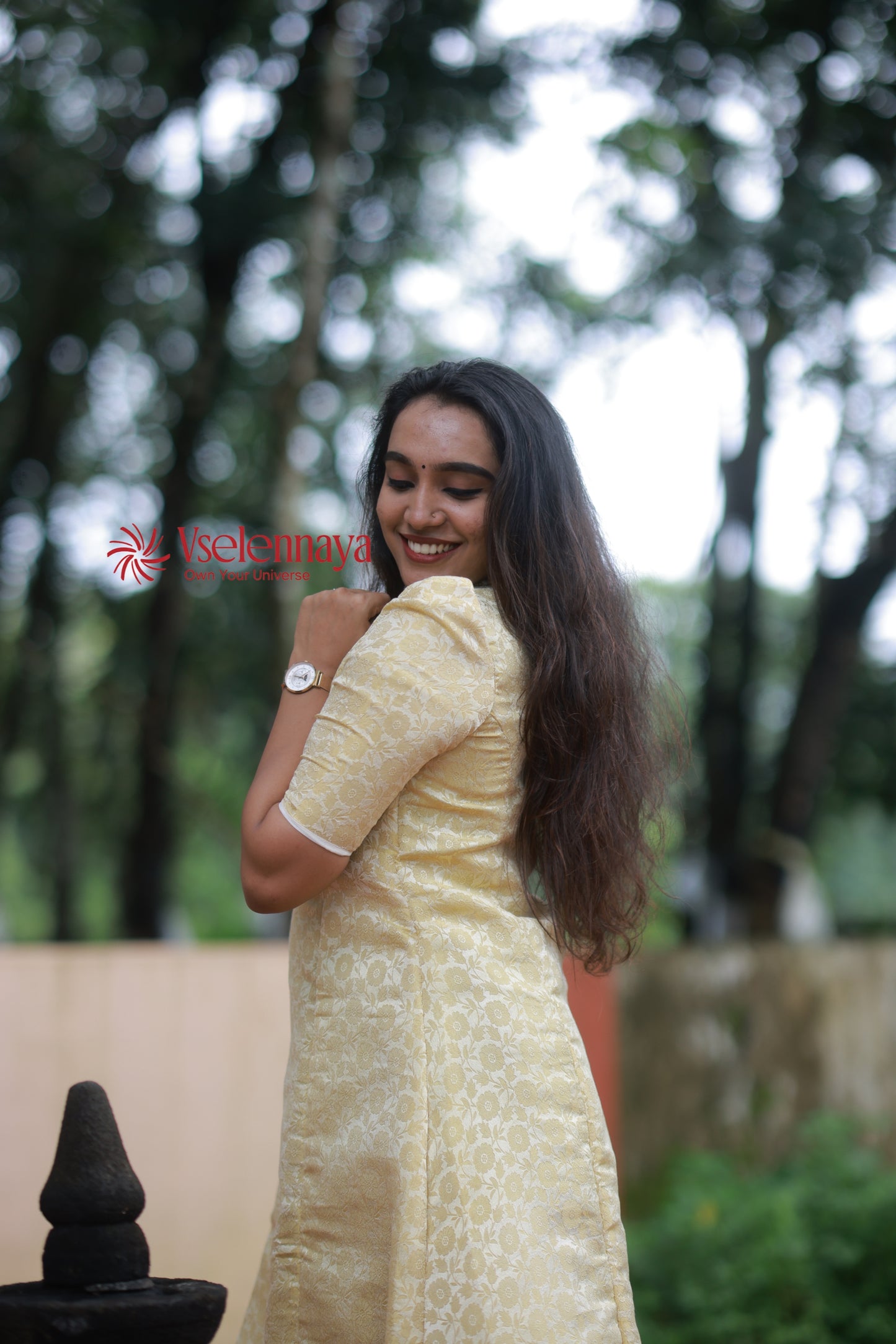Kasavu-Butter Yellow (Onam Special Limited Design)