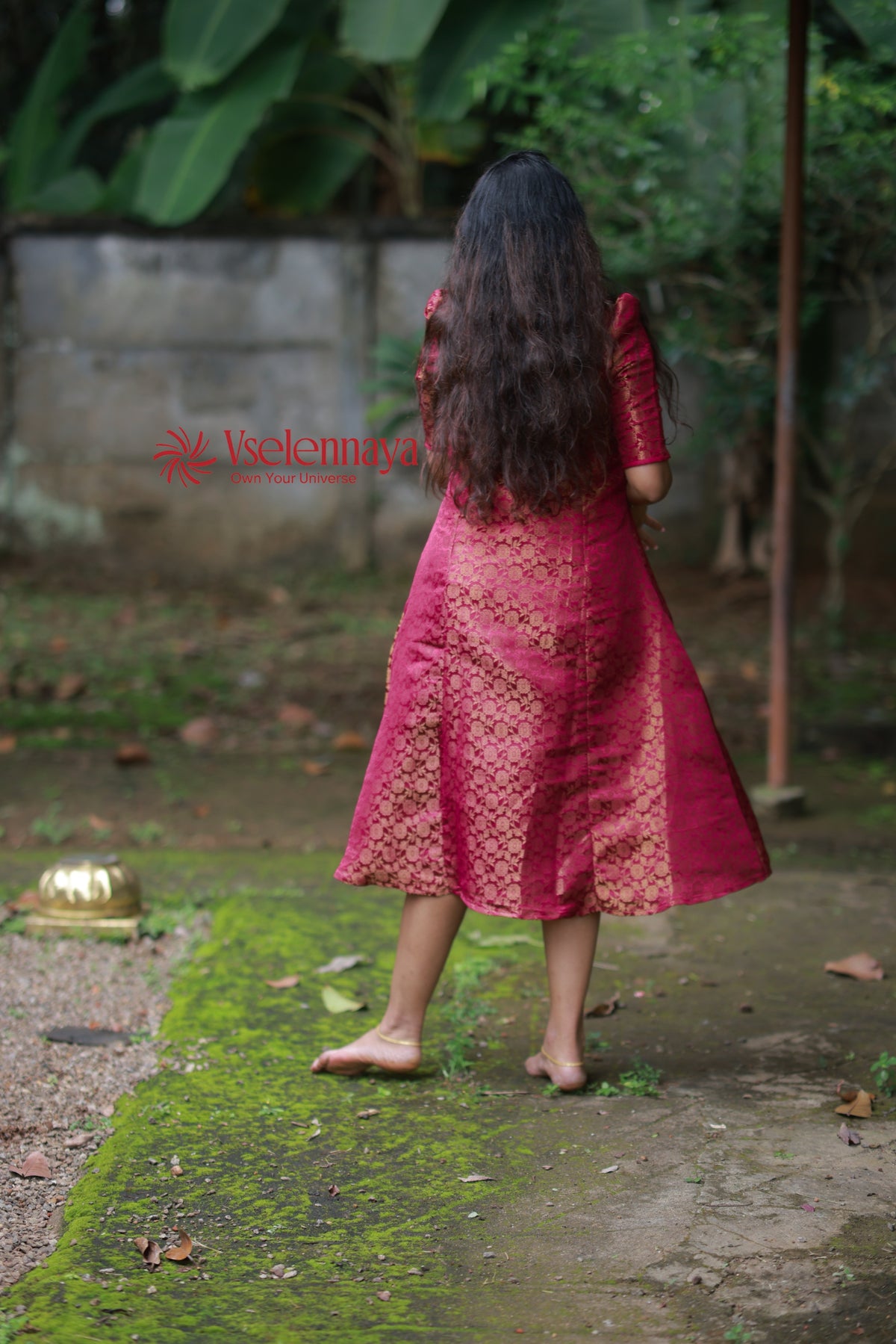 Kasavu-Maroon Red (Onam Special Limited Design)