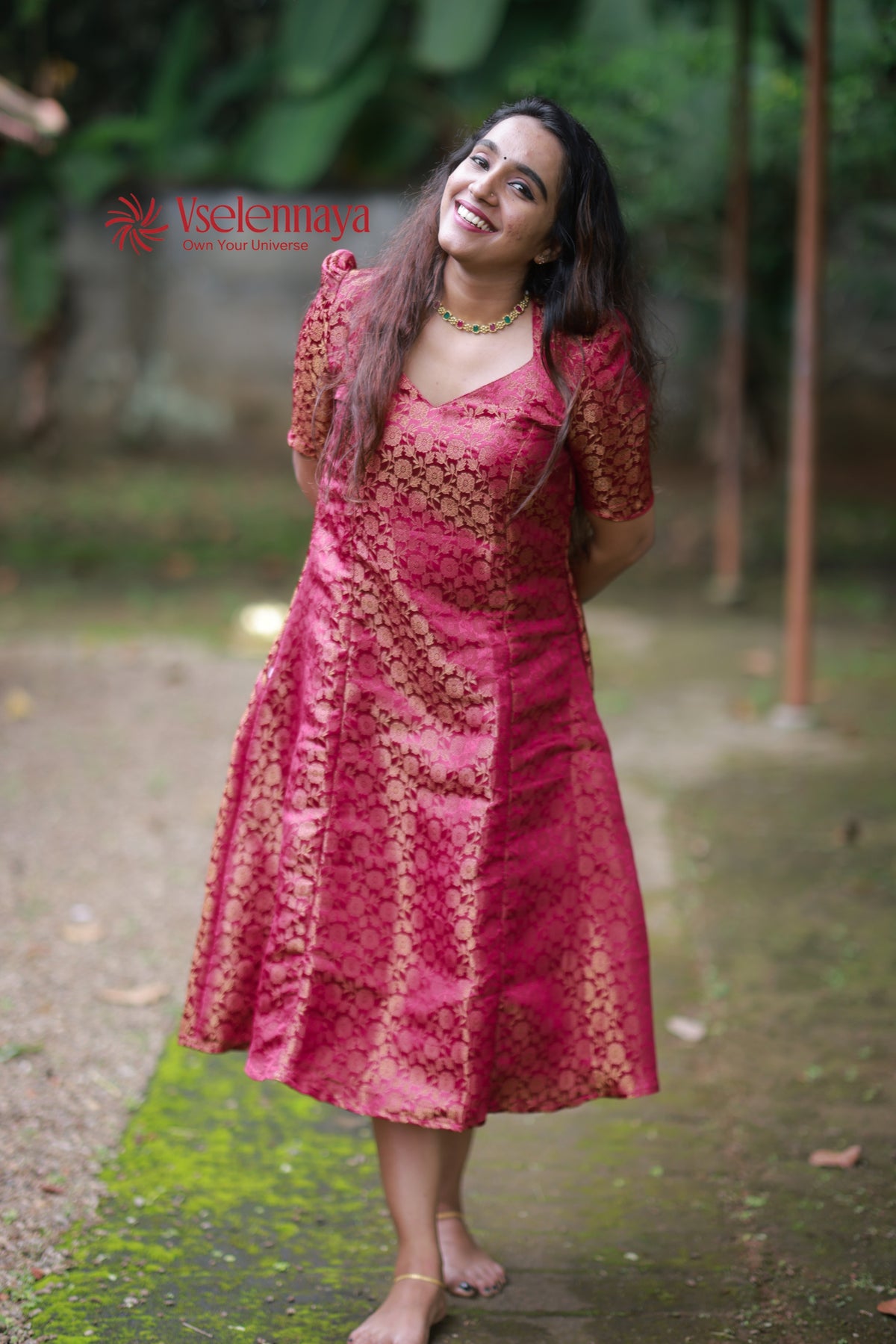 Kasavu-Maroon Red (Onam Special Limited Design)