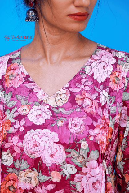 Cotton Short Top - Deep Mulberry Plum